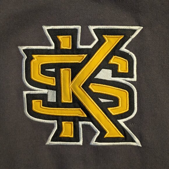 Kennesaw State gray pull over hoodie XL - Picture 2 of 3
